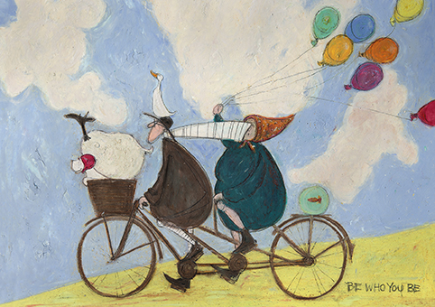 'Be who you be' by Sam Toft (C475) *