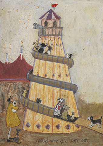 'Curly Wurly's Day Out' by Sam Toft (C645) 