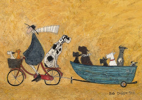 'Big Doggie Taxi' by Sam Toft (C358) *