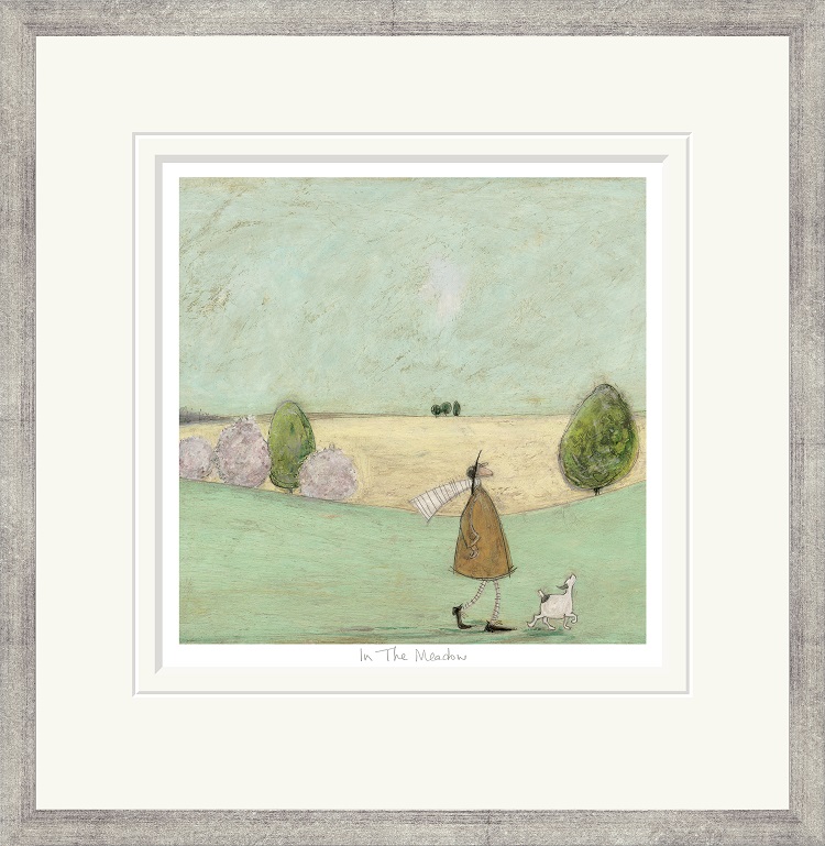 'In the Meadow' Ltd Ed. Signed Mounted Print by Sam Toft (Print) 