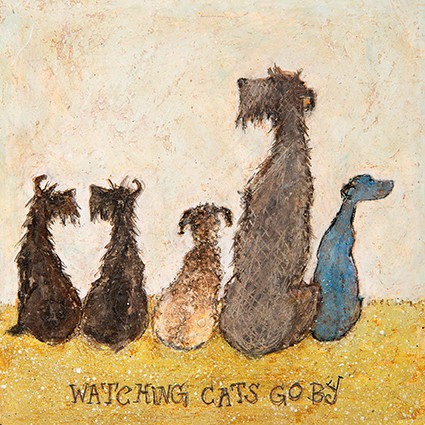 'Watching Cats Go By' by Sam Toft (C249) d Was 3.15, now 1.85