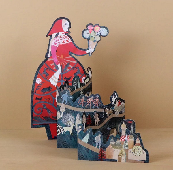 'Storyteller' die-cut card by Sarah Young (AP074) NEW