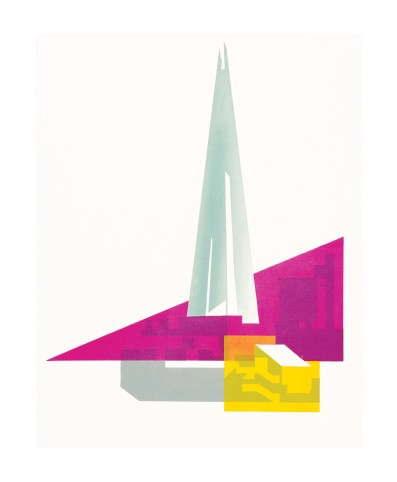 'Shard Pink' by Paul Catherall (A232)