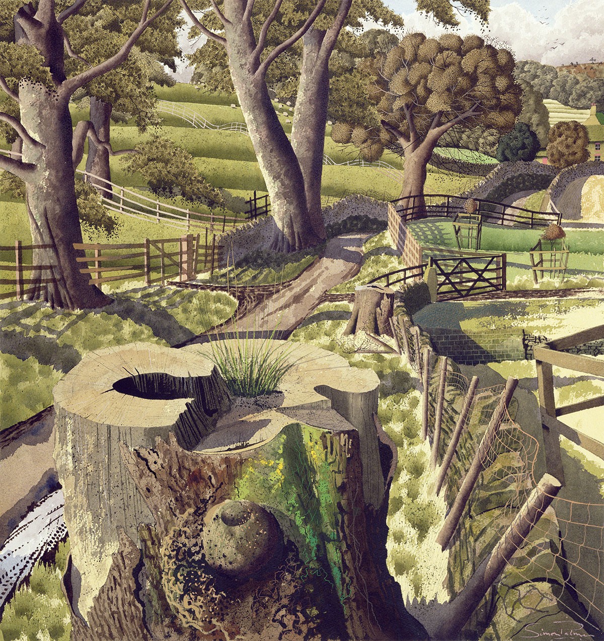 'East of Eden' by Simon Palmer (Print)