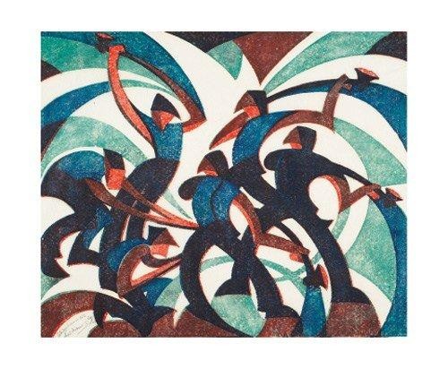 'Sledgehammers, 1933' by Sybil Andrews (A229) 