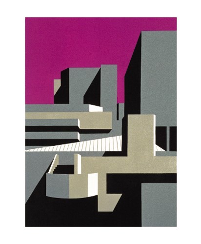 'Southbank Magenta' by Paul Catherall (A242) 