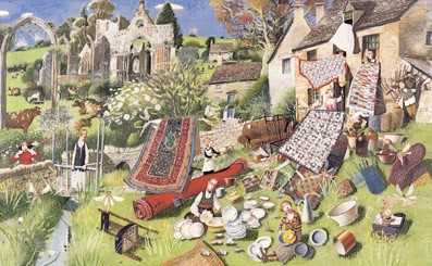  'Spring Clean' by Richard Adams (Print)