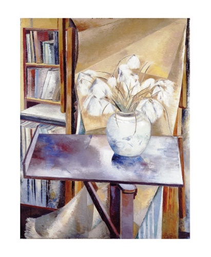 'Still Life with Bog Cotton, 1927' by Paul Nash 1889 - 1946 (A765)