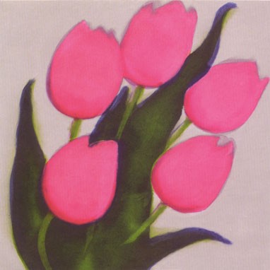 'Birthday Tulips' by Susie Perring (B359)