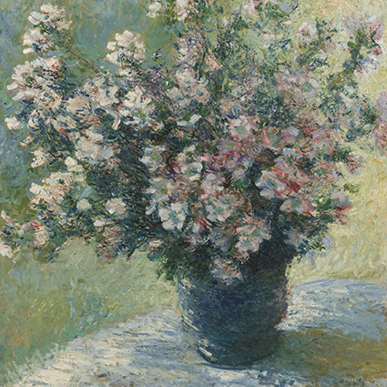 'Vase of Flowers' 1881-1882 by Claude Monet (1840 - 1926) (C617) The Courtauld Collection