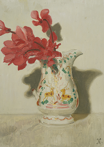 'Cyclamen' c1937 by William Nicholson (1872 - 1949) (C610) The Courtauld Collection