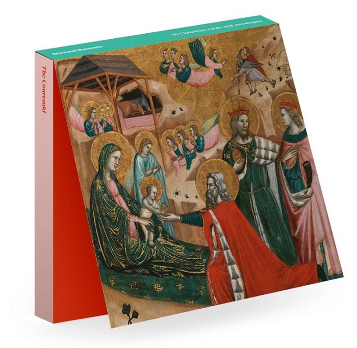 Giovanni Baronzio 'Nativity and Adoration of the Magi' (CX14) g2 (10 card wallet) Courtauld Gallery 30% off listed price