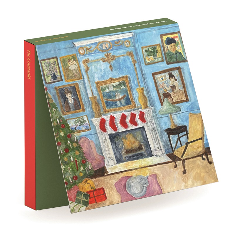 Bertille de Lestrade 'Christmas at home with Samuel Courtauld' 2022 (xcg10) g2 (10 card wallet)  Courtauld Gallery 