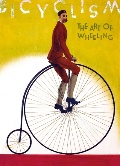 Bicyclism, The Art of Wheeling, by Austin Cooper, 1928, Transport for London (V115) *
