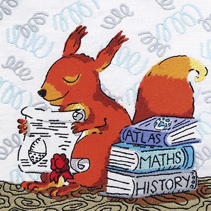 'Scoiattolo Laureato' by Tony Trickey (O026d) EXAM CONGRATS Was 3.15, now 1.75