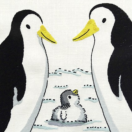 'Penguini nuovo bambino' by Tony Trickey (O020) NEW BABY