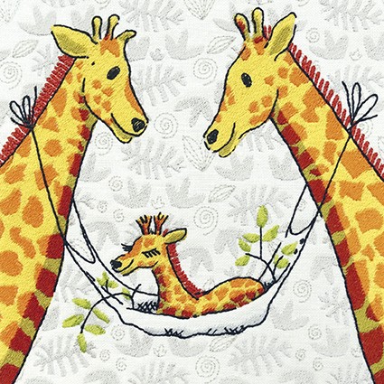 'Giraffe nuovo bambino' by Tony Trickey (O035d) NEW BABY Was 3.15, now 2.25