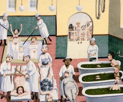  'Taking the Cure' by Richard Adams (Print)