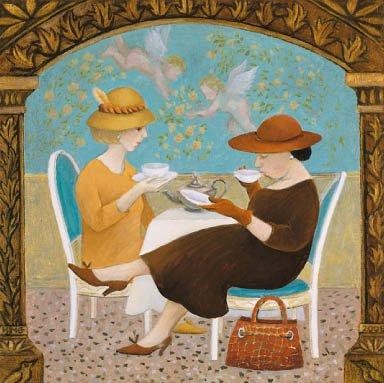 'Tea in Venice' by Marcelle Milo-Gray (B167)