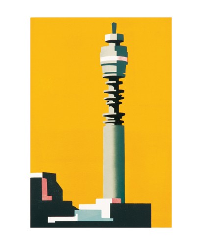 'Telecom Yellow' by Paul Catherall (A237) 