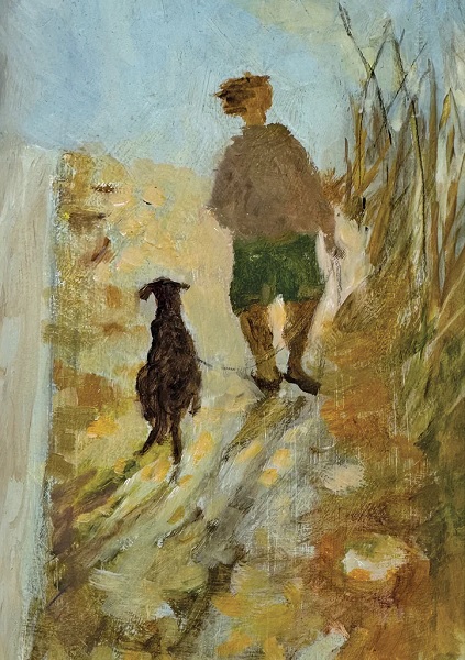 'Off on a walk' by Tessa Newcomb (R381) NEW