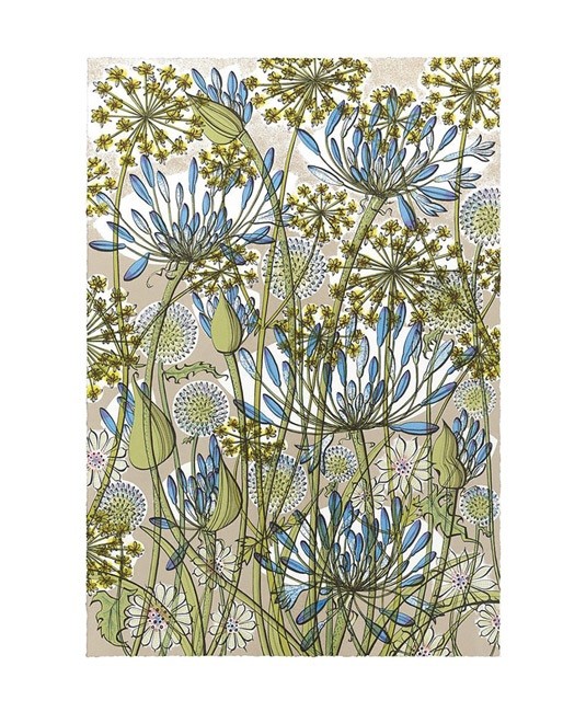 'The Walled Garden' by Angie Lewin (A705) *