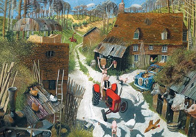  'The Farmer's Wife' by Richard Adams (Print)