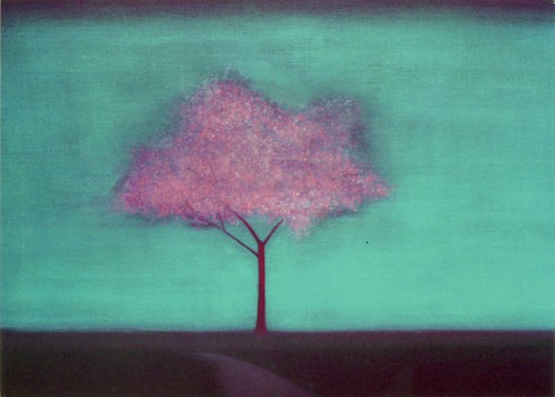 'Blossom Tree in the Rain' by Thomas Lamb (B210)