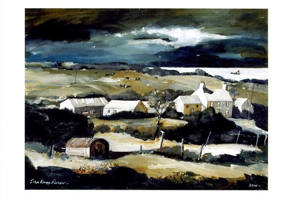 'Tregynnon Farm' by John Knapp-Fisher (P008)