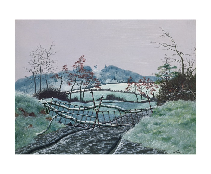 'Snowfall' c1944 by Tristram Hillier 1905-83 (A106w) NEW