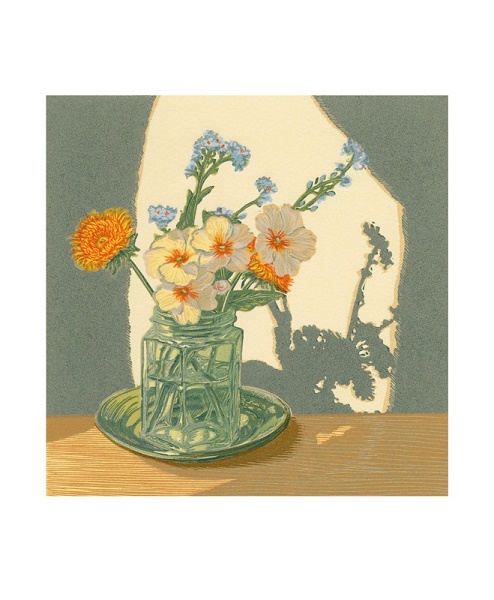 'Dandelion and Primrose' by Vanessa Lubach (A022) 