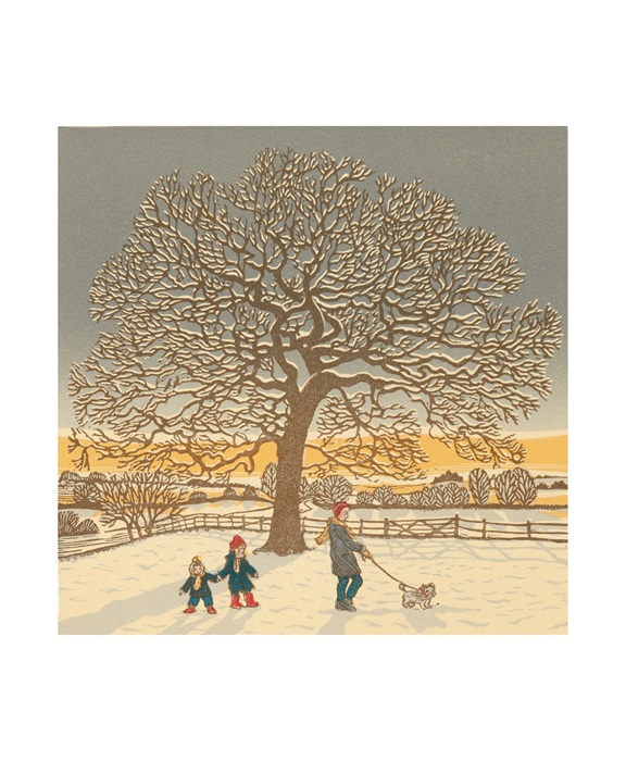 'Winter Oak' by Vanessa Lubach (A209w) NEW 