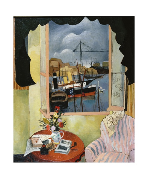 'Window at Marseilles' c1927 by Christopher Wood 1901 - 1930 (A169) NEW