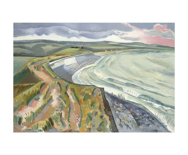 'Wall Against the Sea' by Paul Nash 1889 - 1946 (A706) *