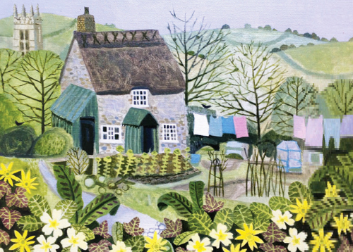 'Washing Day' by Vanessa Bowman (B469) *