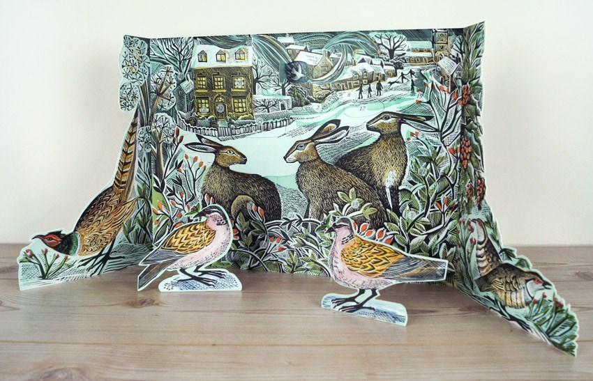 Angela Harding Advent Calendar 'We Three Hares' (ADCAL4) 