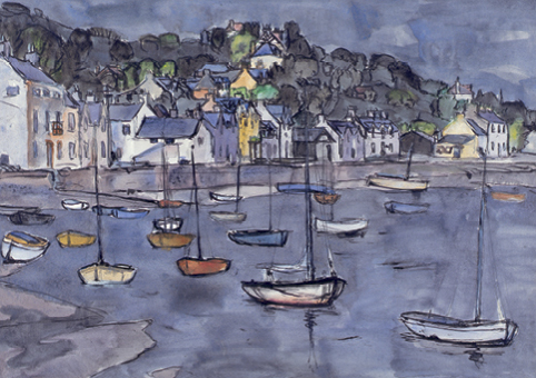 'Kippford' 1948 by Sir William George Gillies RA RSA (C555) *