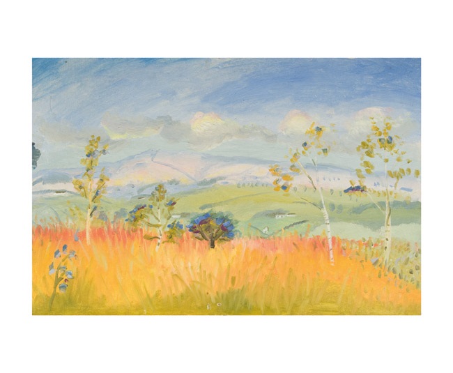 'Bright Autumn Sun' by Winifred Nicholson (A802) 