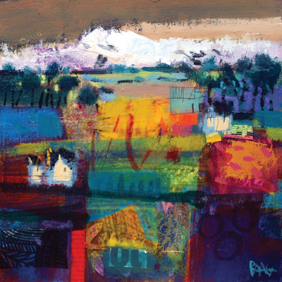 'Angus Hills, Winter' by Francis Boag (HX22) (6 pack) 25% off listed price