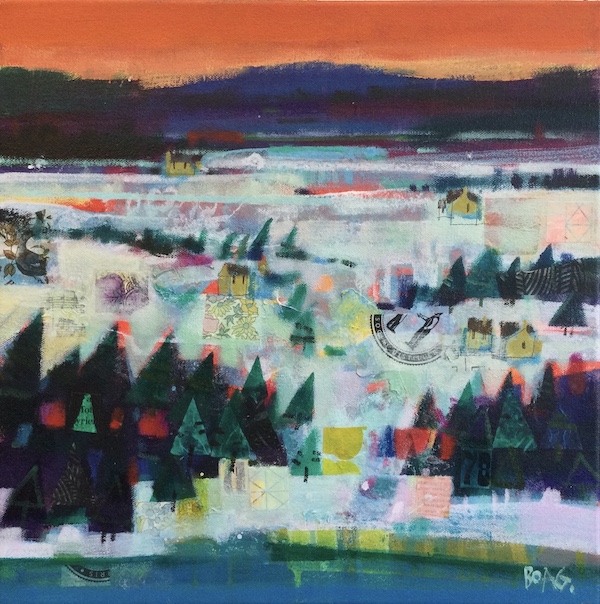 'Winter Pines, Angus' by Francis Boag (HX16) (6 pack) 25% off listed price