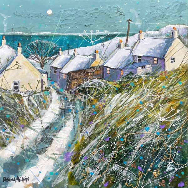 'Snow at High Corrie, Arran' by Deborah Phillips (6 pack) (HX22) NEW