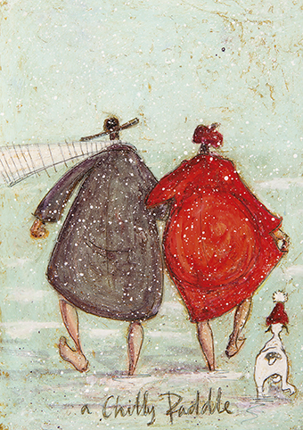 'A Chilly Paddle' by Sam Toft (xaps38) Was £2.75, now £1.95