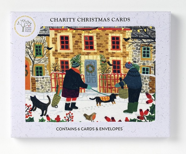 'December Morning' by Vanessa Bowman (6 card pack) (xcdp19) g2 Christmas NEW 