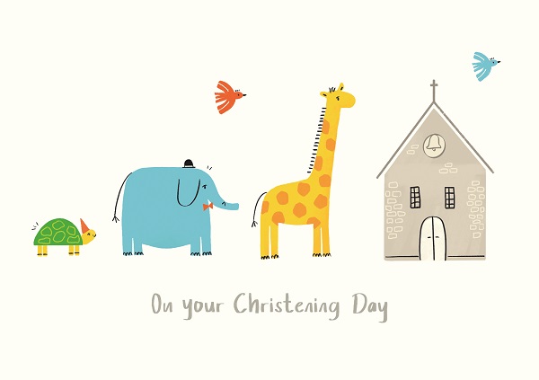 'Christening Procession' by Art Press Studio (O105d) CHRISTENING DAY Was 3.15, now 1.75