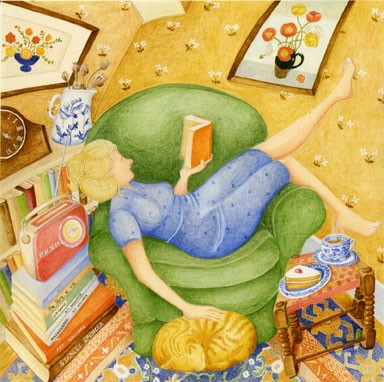 'A Good Book' by Lucy Almey Bird (B043) *