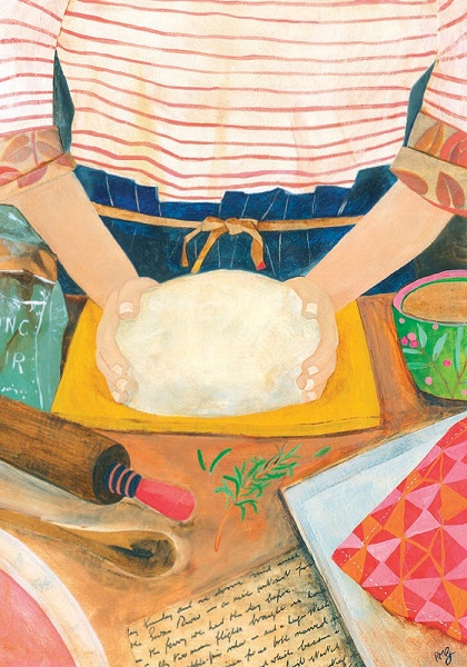 'Breadmaking' by Rachel Grant (B568) * NEW