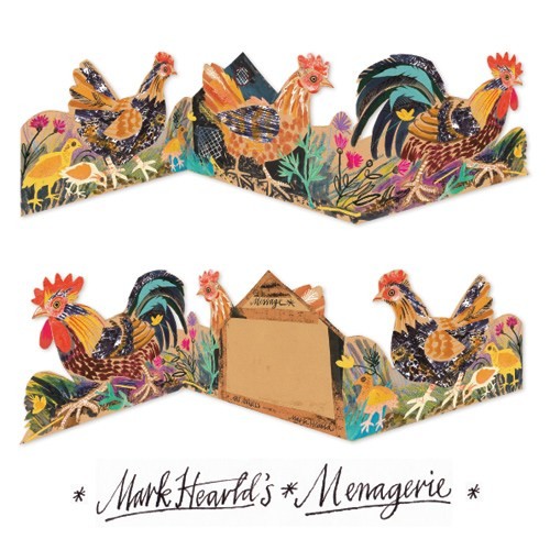 'Chickens Collage' by Mark Hearld (AP043)