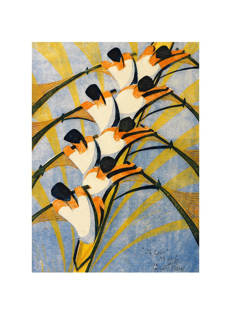  'The Eight' by Cyril Power (Print)