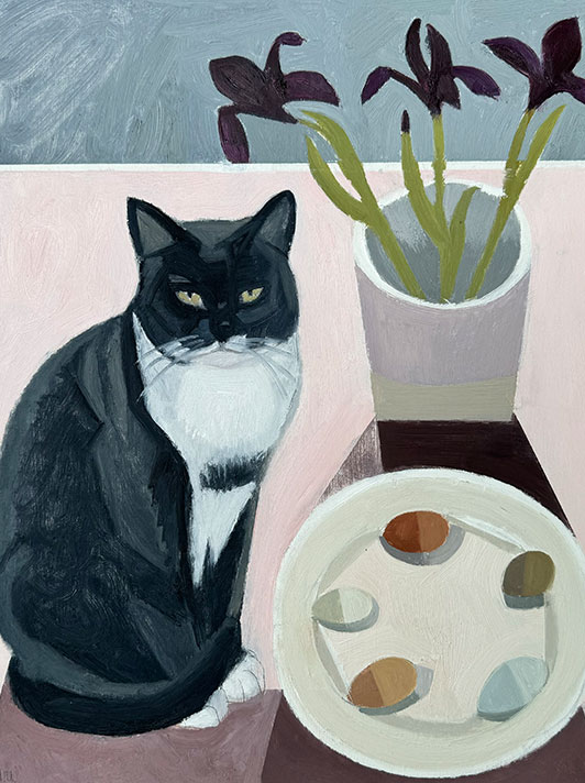 'Matilda and Still Life' by Debbie Urquhart (W001) 