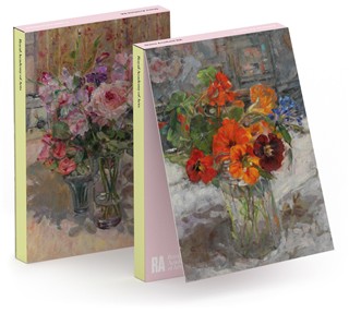 'Notecard Wallet' 3 x 2 designs by Diana Armfield RA (Nasturtiums, Late Flowering / Rose and Sweet Peas on the Kitchen Table) NEW